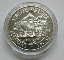 1 Unze Silber Somalia Elefant 2006
