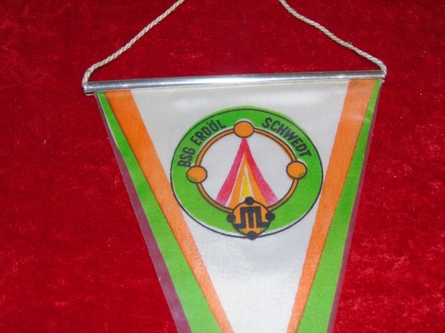Bsg erdöl schwedt wimpel ddr - schwedt,