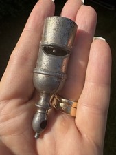 Vintage Metallpfeife mit