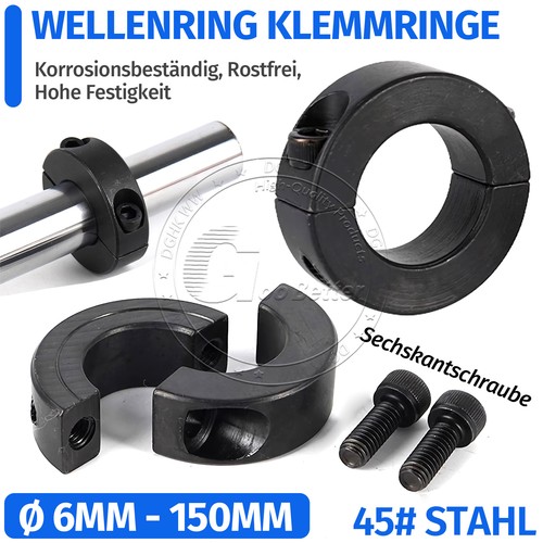 ø6 150mm stahl - Ø6-150mm, wellenring