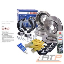 2x BREMSSCHEIBE + BELÄGE