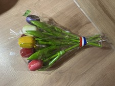 Tulpenstrauß aus Holz, 9