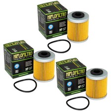 Ölfilter Set 3 Stück Hiflo HF157 für KTM XC Quad Polaris Outlaw 450 525 MXR IRS 
