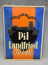 Original Reklame Blech Schild