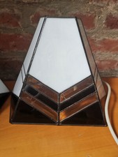 2 Wandleuchten im Tiffany-Stil