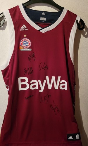 Signiertes basketballtrikot - signiertes, fc