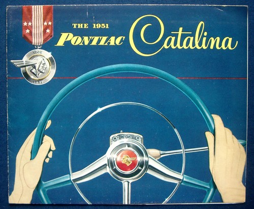 Prospekt brochure 1951 - , pontiac