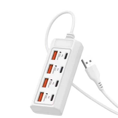 Fach mehrfach stecker - 8-fach, pd