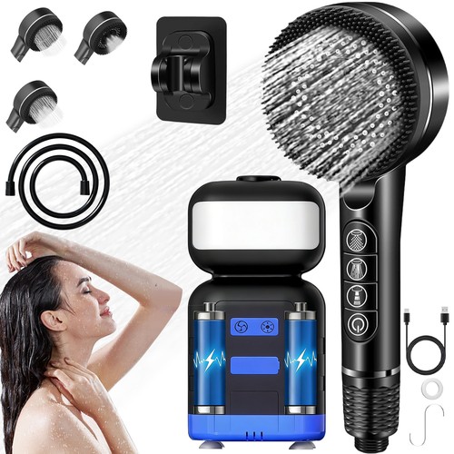 Tragbare campingdusche akku - tragbare,