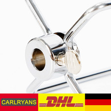 Spießgabel Grillspieß Rotisserie BBQ Braten Fleischklammer Eisen Galvanik 4x