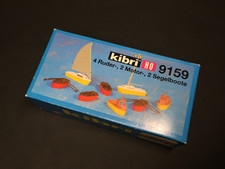 Kibri 9159 Baukasten Boote - Ruderboot Motorboot Segelboot H0 1:87