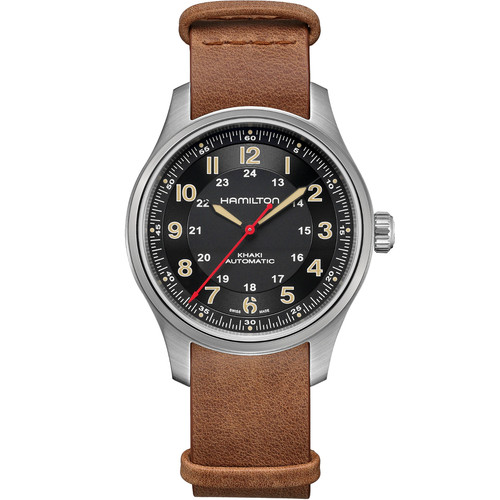 Hamilton khaki field titan - khaki, far