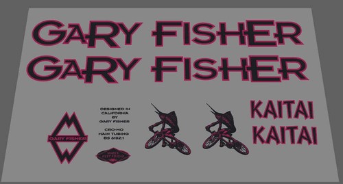 Gary fisher aufkleber - fisher,