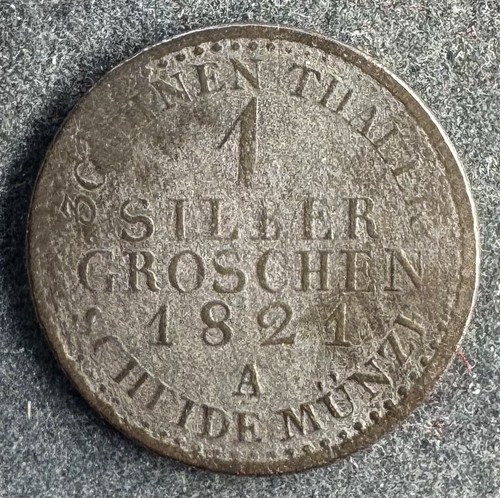 Silbergroschen 1821 a - 1,