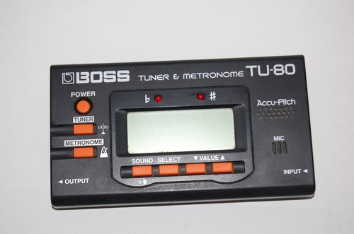 Boss tuner und - boss, metronome