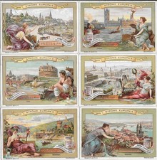 Kaufmannsbilder Liebig  A 414 Ströme Europas