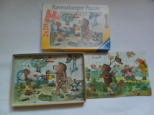 Ravensburger puzzle 2x20 teile - puzzle,