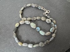 Labradorit Kette Collier 925