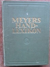 Meyers Handlexikon 1922, achte