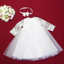 Taufkleid +Stirnband   Spitze