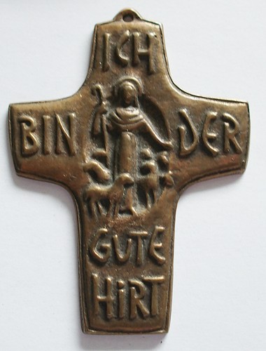 Bronze kreuz ich - bin, gute
