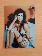 Autogrammfoto Raquel Welch, sexy nude, handsigniert, aus Sammlung