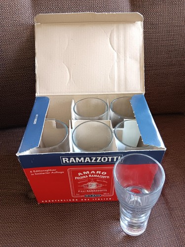 Ramazzotti editionsgläser - ramazzotti,