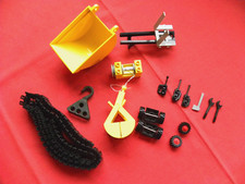 Lego Technik Baggerschaufel Kranhaken Greifer und Winde Raupenkette Werkzeug usw