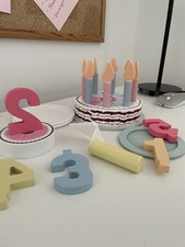 Geburtstagstorte aus Holz