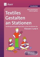 Textiles Gestalten an Stationen Buch Auer Verlag in der AAP Lehrerwelt GmbH