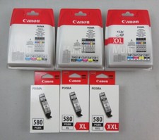 diverse Canon Patronen PGI-580 PGBK CLI-581 Bk PB C M Y XL XXL 