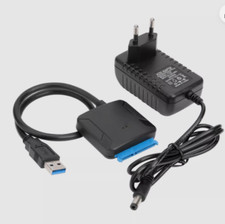 SATA USB 3.0 Adapter Kabel für 2.5 3.5 Zoll HDD SSD Festplatte Konverter