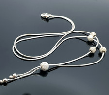 SLIDER Y COLLIER AUS 925/- SILBERWEIß SCHMUCKJAGD