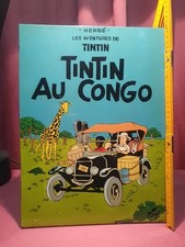 Bild: Tim im Kongo, Tim und Struppi, Carlsen Comics (30x40 cm) alte Auktionsware