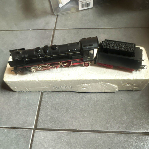 Märklin dampflok mit - h0,
