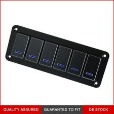 6 Gang Rocker Kippschalter