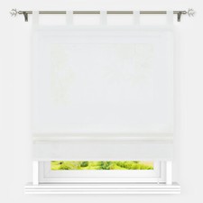 Raffrollo mit Schlaufen