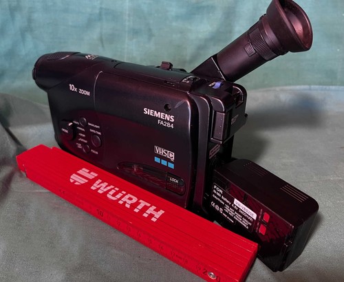 Siemens fa284 vhs camcorder - siemens, c