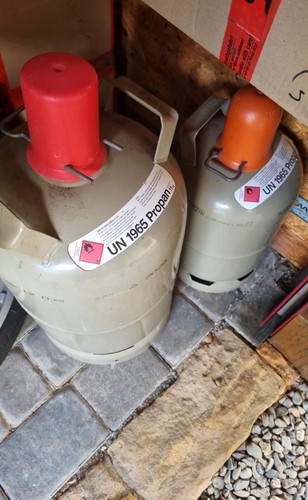 Gasflasche leer - 11,