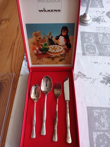 Kinderbesteck set versilbert - set,