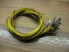 Fleischmann H0 6434 10x Profigleis - Verbinder mit Anschlußkabel 0,25 mm / 50 cm