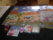 PEPPA PIG PUZZLE & FARBPUZZLE, LOK, SPIELKARTEN, LESEBUCH, HANDY