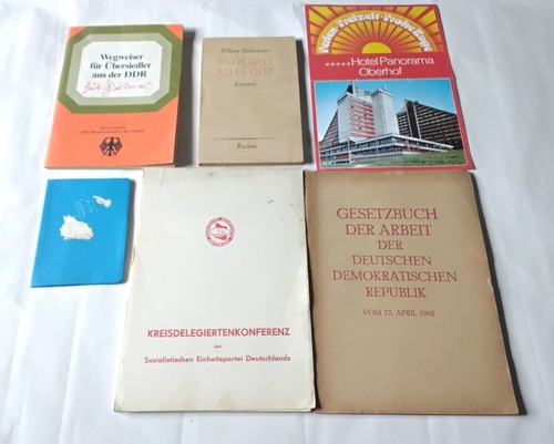Kleines set ddr schreibwaren - kleines,