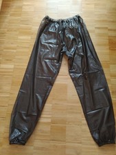 PVC Hose von RAINWARE.COM lang schwarz semi-transparent Gr. L