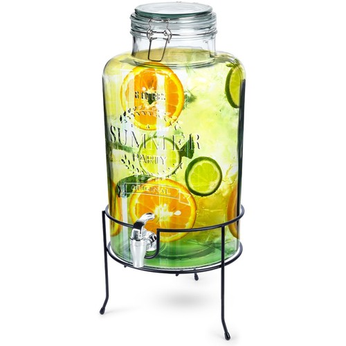 Getränkespender glas mit - getränkespender, 8l