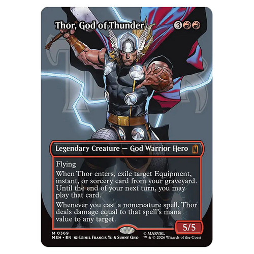 Mtg marvel super heroes - mtg, thor