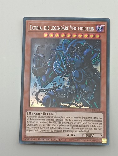Einzelkarte exodia - einzelkarte,