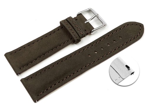Uhrenarmband leder pflanzlich - uhrenarmband,