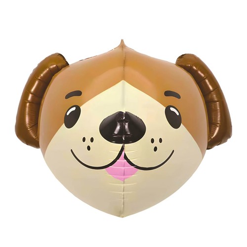 Folienballon hund kopf xxl - kopf,