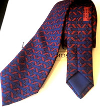 Hermès Krawatte 848EA blau